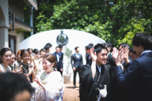 結婚式の貸し切り演出